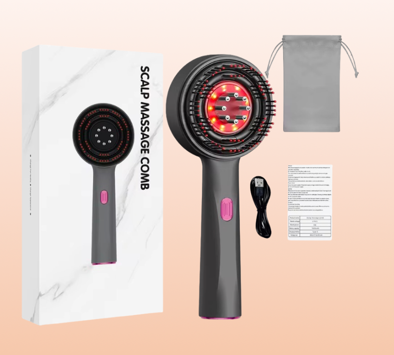 RootBoost Pro 3 EN 1 MASSEUR DE CUIR CHEVELU POUR LA CROISSANCE DES CHEVEUX